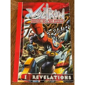 Voltron defender of the universe 1 revelations Dan Jolley 2004 manga comic